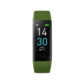 S5-4 Akıllı Bileklik IP68 Su Geçirmez Nabız Ölçer Spor Fitness Takipçisi Askeri Yeşil - 4