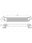 TURBOSARJ RADYATORU W203 0207 CL203 0308 S203 0207 C209 0209 A209 0310 - 1