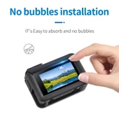 DJI Osmo Action 4 STARTRC 3'ü 1 Arada Lens Koruyucu Ön ve Arka Ekran Temperli Cam Filmleri 2 Set - 7