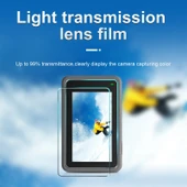 DJI Osmo Action 4 STARTRC 3'ü 1 Arada Lens Koruyucu Ön ve Arka Ekran Temperli Cam Filmleri 2 Set - 5