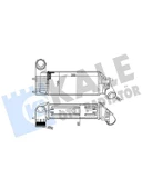 TURBO SOGUTUCU RADYATOR (INTERCOLL) P406 P607 C5 DW10ATED (2,0HDI 8V) DW12TED4 (2,2HDI 16V) OLCU: (2 - 1