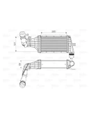 TURBO RADYATORU ASTRA G 9810 Y20DTH - X17DT - 1