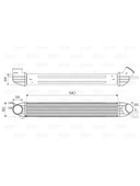 TURBO RADYATORU MINI R55 R56 R60 R61 F56 - 1