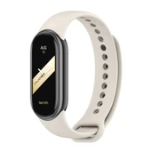 Xiaomi Mi Band 8 9 Uyumlu Gri Silikon Saat Kayışı - 1