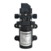 12V 70W Kendinden Emişli Yüksek Basınçlı Araba Yıkama Akıllı Diyafram Sağdan Çıkışlı Su Pompası Çift Dişli Çift Düz Ağız 18mm - 2