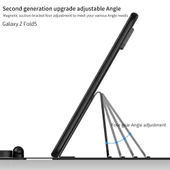 Samsung Galaxy Z Fold5 Uyumlu Karbon Fiber Bluetooth Klavye Kalem Mouse Kılıf Seti - 2