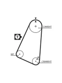 TRIGER KAYISI (104x150) OPEL CORSA A 1.3 8V (82 93) ASCONA KADET 1.3 8V BEDFORD ASTRA VAN 1.3 CT504 - 1