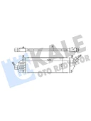 TURBO RADYATORU (INTERCOOLER) NISSAN MICRA K12 1,5 DCI 2003 2010 - 1
