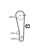 TRIGER KAYISI (092x190) HYUNDAI ELANTRA LANTRA 1.5 (90 95) EXCEL 1.3 8V (85 94) 1.5 8V 85 95 CT715 - 1
