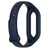 Xiaomi Mi Band 8 Entegre Silikon Saat Kayışı Gece Mavisi - 3
