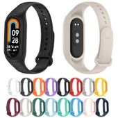 Xiaomi Mi Band 8 Entegre Silikon Saat Kayışı Gece Mavisi - 8