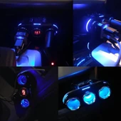 3'lü çakmak soketi 12V-24V 10A / ICCA114 thumbnail 2