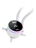 Dragos FrostBite ARGB Beyaz 360 mm İşlemci Sıvı Soğutucu - 4