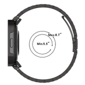 Xiaomi Redmi Watch 3 Mi Watch Lite 3 Uyumlu Gri Metal Saat Kordonu ve Çerçevesi - 7