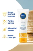 SUN SPF50 Hassas Yüz Güneş Bakım Kremi 50ml, Hassas Alerjik Cilt, UVA UVB Güneş Koruma, Nemlendirici - 2
