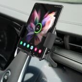 Samsung Galaxy Z Fold4 S11 Çift Bobinli Kablosuz Araç Telefon Tutucu Şarj Cihazı - 1