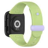 Xiaomi Redmi Watch 3 Uyumlu Silikon Saat Kayışı Limme ve Açık Mor Renk - 2