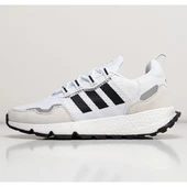 ADIDAS ZX 1K BOOST SNEAKERS WHITE - 1