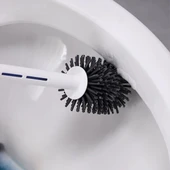 Deterjan Hazneli Silikon Tuvalet Fırçası thumbnail 3