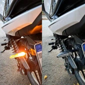 Yamaha MT07 Uyumlu 1 Çift Motosiklet LED Sinyal Lambası - 7