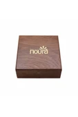 Noura Natural Hediyelik 14’lü Lüks Ahşap Çay Kutusu - 2