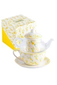 Noura Natural Tek Kişilik Demlik Ve Kupa Takımı - 3