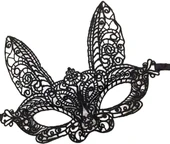 Siyah Dantel Kesim Balo Parti Maskesi 7 No thumbnail 4