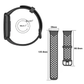 Xiaomi Mi Band 7 Pro Nefes Alabilir TPU Saat Kayışı Kırmızı - 5