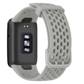 Xiaomi Mi Band 7 Pro Nefes Alabilir TPU Saat Kayışı Gri - 2