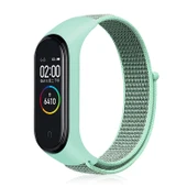 Xiaomi Mi Band 7 Mavi Deniz Naylon Örgü Saat Kayışı - 1