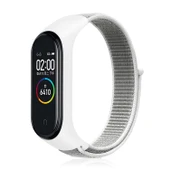 Xiaomi Mi Band 7 Naylon Örgü Saat Kayışı Deniz Kabuğu Rengi - 1