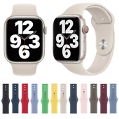 Apple Watch Silikon Kordon 38mm 40mm 41mm 42mm Derin Mavi - 4