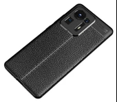 Gpack Xiaomi Mi Mix 4 Kılıf Niss Silikon Deri Görünümlü  Full Ekran Koruyucu - 2