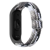 Gpack Xiaomi Mi Band 4 Kordon CırtCırt Kumaş Ayarlanabilir Örgü Tasarım KRD 49 - 9