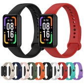 Xiaomi Redmi Band Pro Kırmızı Silikon Saat Kayışı - 8