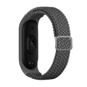 Gpack Xiaomi Mi Band 4 Kordon CırtCırt Kumaş Ayarlanabilir Örgü Tasarım KRD 49 - 5