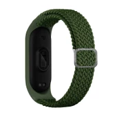 Gpack Xiaomi Mi Band 4 Kordon CırtCırt Kumaş Ayarlanabilir Örgü Tasarım KRD 49 - 6