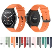 Xiaomi Watch S1 22mm Beyaz Parlak Silikon Saat Kordonu - 8