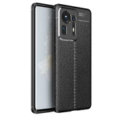 Gpack Xiaomi Mi Mix 4 Kılıf Niss Silikon Deri Görünümlü  Full Ekran Koruyucu - 5