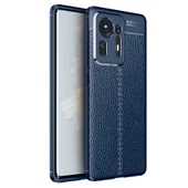 Gpack Xiaomi Mi Mix 4 Kılıf Niss Silikon Deri Görünümlü  Full Ekran Koruyucu - 1