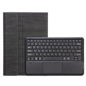 SF109-A Model Microsoft Surface Pro 4 5 6 7 Uyumlu Bluetooth Klavyeli Deri Kılıf Siyah - 2