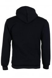 Erkek Kapşonlu Polar Hırka Slim Fit Dar Kesim RAR00814 - 5