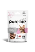 PureLife Plus Sığır Etli Lokmalık Kedi Ödül Maması 60gr - 1