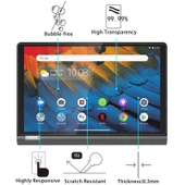 Lenovo Yoga Smart Tab Uyumlu 2li 9H Sertlikte Patlamaya Dayanıklı Temperli Tablet Cam Koruyucu - 3