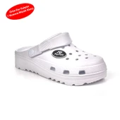 Erkek Beyaz Ortopedik Rahat Günlük Plaj Sandalet thumbnail 1