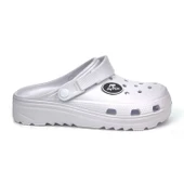 Erkek Beyaz Ortopedik Rahat Günlük Plaj Sandalet thumbnail 2