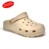 Erkek Bej Ortopedik Rahat Günlük Plaj Sandalet thumbnail 1