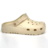 Erkek Bej Ortopedik Rahat Günlük Plaj Sandalet thumbnail 2