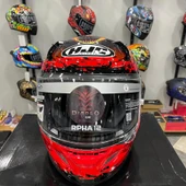 HJC RPHA12 KASK DIABLO BLIZZARD MC1 - 4