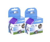VZN Kinezyo Bandı - Spor Terapi - 5m x 5cm - Suya Dayanıklı - Mor (2 Kutu) - 2